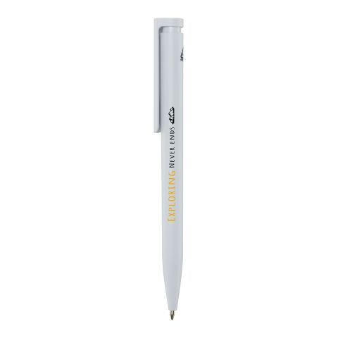 Unix recycled black ink plastic ballpoint pen Standard | White | No Branding | not available | not available