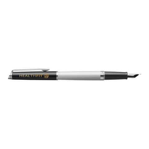 Hemisphere colour blocking fountain pen with palladium trim