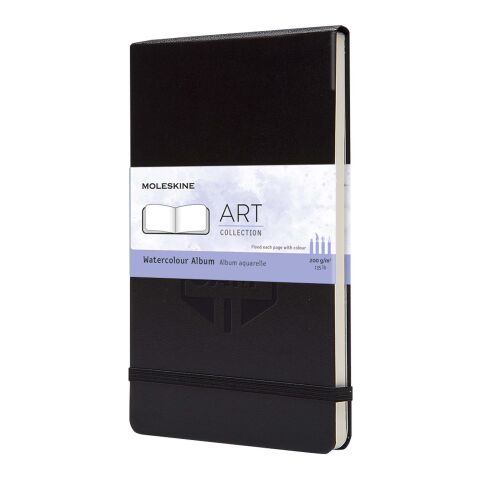 Moleskine large art water colour album Standard | Solid black | No Branding | not available | not available