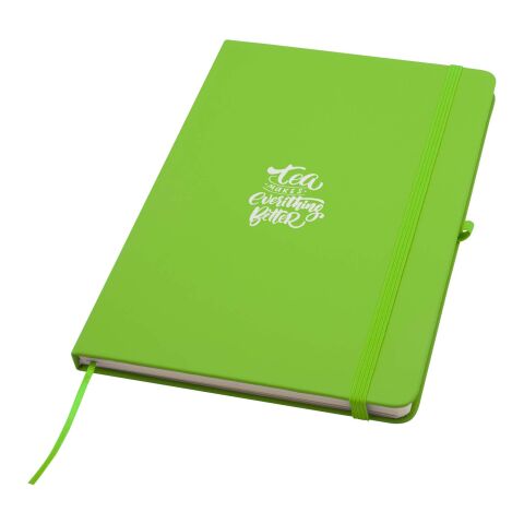 Spectrum Plus A5 hard cover notebook Standard | Lime green | No Branding | not available | not available