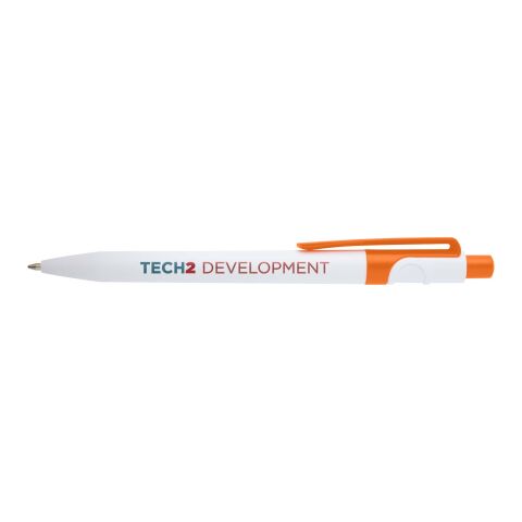 Unica recycled plastic ballpoint pen (blue ink) Orange | not available