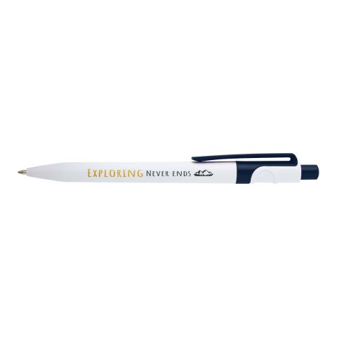 Unica recycled plastic ballpoint pen (blue ink)