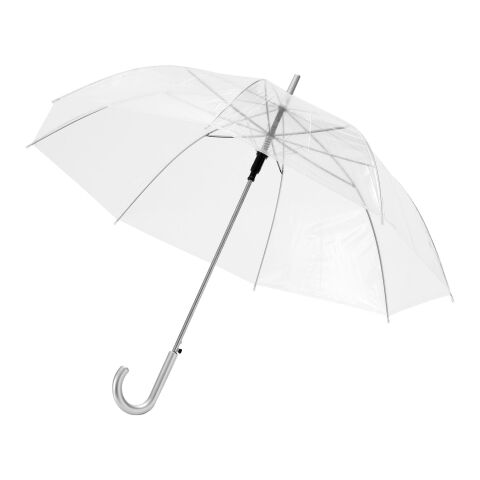 Kate 23&quot; transparent auto open umbrella Standard | White | No Branding | not available | not available