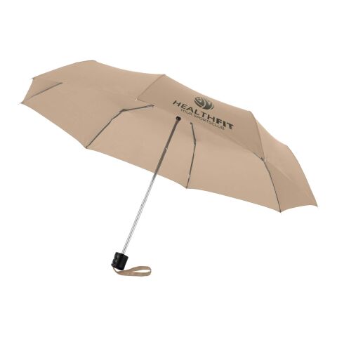 Ida 21.5&quot; foldable umbrella Standard | Oatmeal | No Branding | not available | not available | not available
