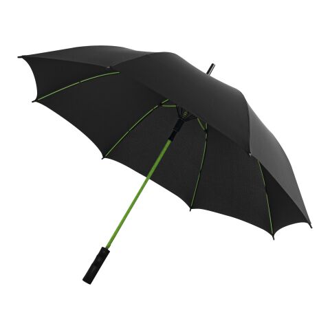 Stark 23&quot; windproof auto open umbrella Standard | Lime-Solid black | No Branding | not available | not available