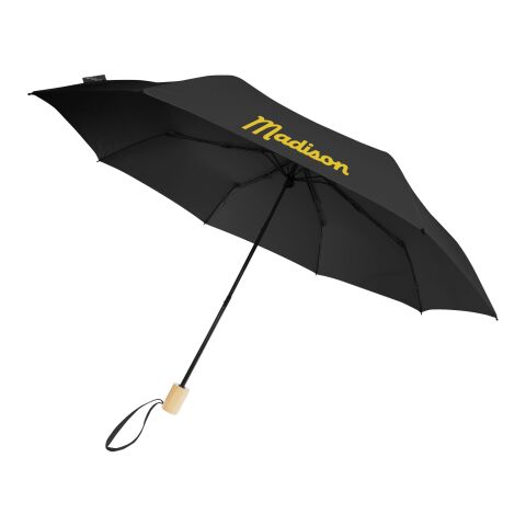 Birgit 21&#039;&#039; foldable windproof recycled PET umbrella 