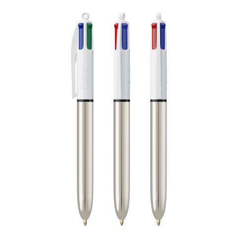 BIC® 4 Colours Shine ballpen + Lanyard