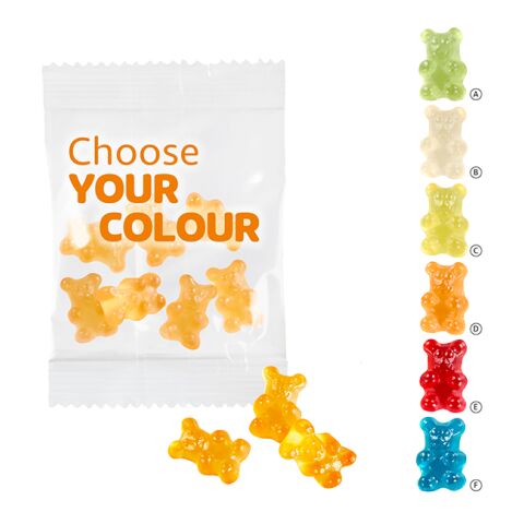 1-colour Premium-Bears, 10 g in a Conventional Bag