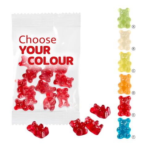 1-colour Premium-Bears, 15 g in a Conventional Bag