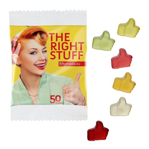 Fruit Gum STANDARD Shapes 10 g in a Compostable Bag