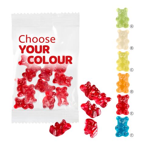 1-colour Premium-Bears, 15 g in a Compostable Bag