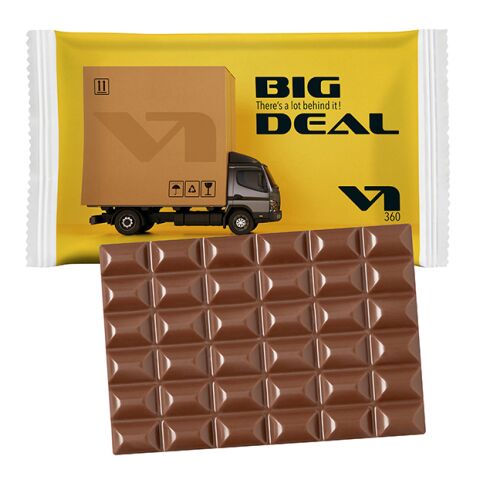 Chocolate Bar XL in a Paper Flowpack