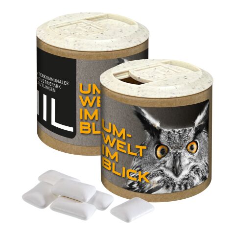 Paper Promo Tin with Chewing Gum digital printing