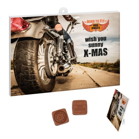 A. Calendar Custom. Choco Shapes Without Branding