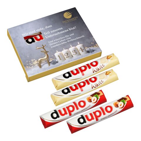 Pack of 4 „Advent Days“ duplo (duplo classic &amp; duplo white) digital printing