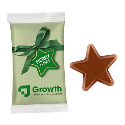 Chocolate Star, Paper Flowpack Without Branding