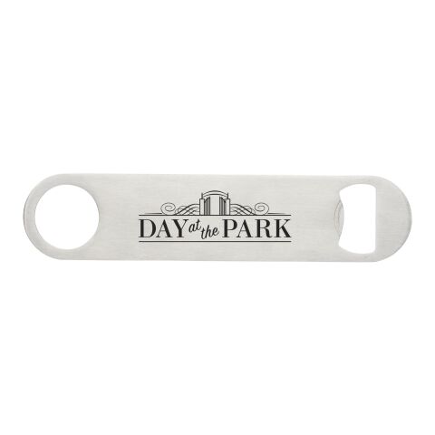 Paddle bottle opener