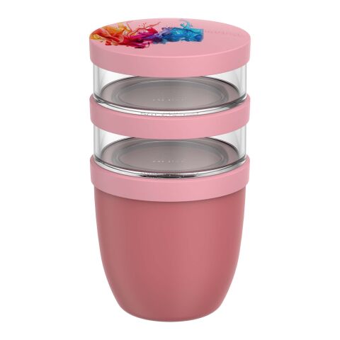 Mepal Ellipse 3-piece 500 ml + 2 x 200 ml insulated lunch pot Standard | Pink | No Branding | not available | not available