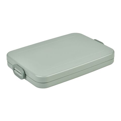 Mepal Take a Break 800 ml flat lunch box Sage