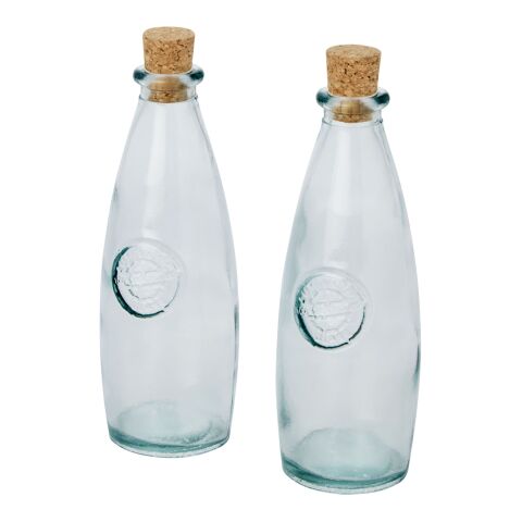 Sabor 2-piece recycled glass oil and vinegar set Standard | White | No Branding | not available | not available