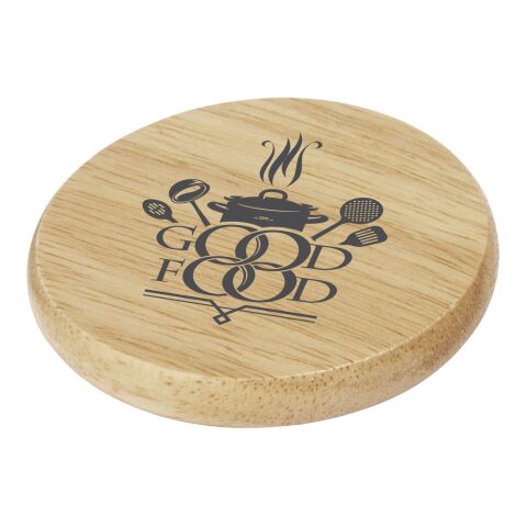 Scoll wooden coaster with bottle opener Standard | Natural | No Branding | not available | not available