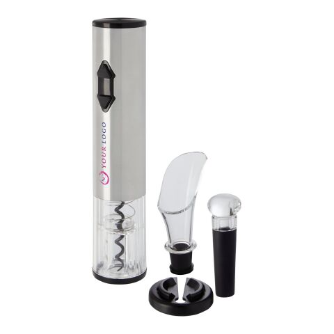 Pino electric wine opener with wine tools Standard | Silver | No Branding | not available | not available