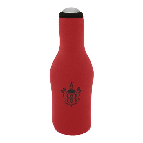 Fris recycled neoprene bottle sleeve holder Standard | Red | No Branding | not available | not available