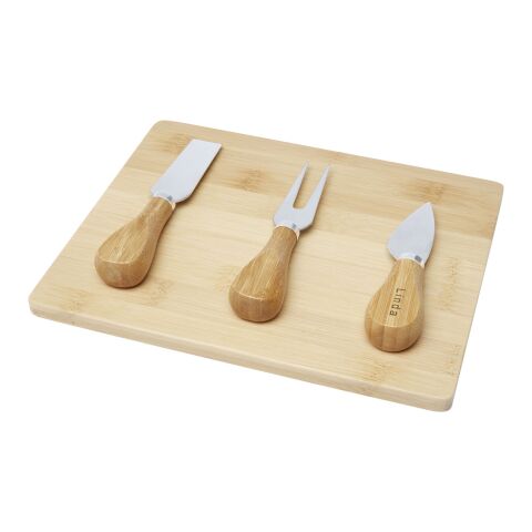 Ement bamboo cheese board and tools Standard | Natural | No Branding | not available | not available