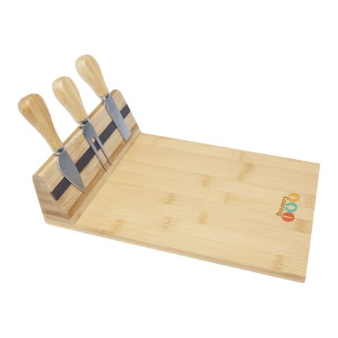 Mancheg bamboo magnetic cheese board and tools Standard | Natural | No Branding | not available | not available