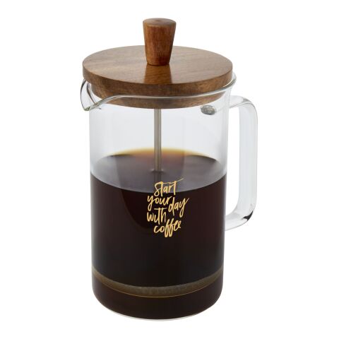 Ivorie 600 ml coffee press Standard | White-Wood | No Branding | not available | not available