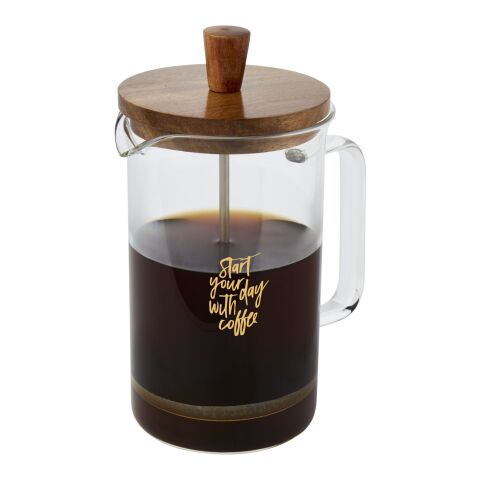 Ivorie 600 ml coffee press Standard | White-Wood | No Branding | not available | not available