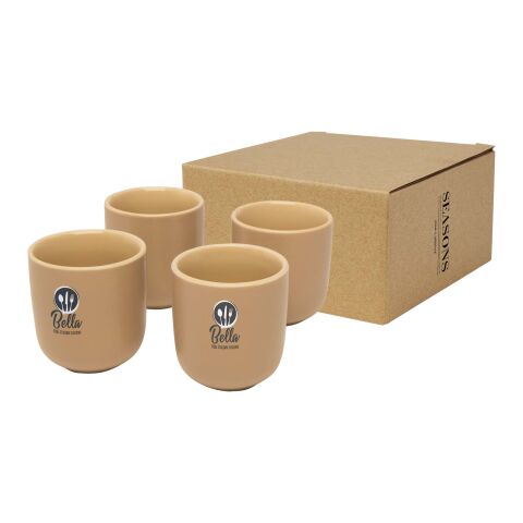 Male 4-piece 90 ml espresso cup Standard | Oatmeal | not available | No Branding | not available | not available