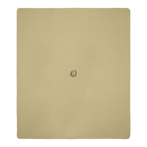 Huggy fleece plaid blanket with carry pouch 220x250 cm Standard | Beige | No Branding | not available | not available | not available