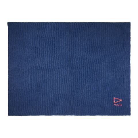 Suzy 150 x 120 cm GRS polyester knitted blanket Deep blue | No Branding | not available | not available | not available