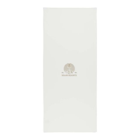 Lucas RPET sport towel 30x80 cm White | No Branding | not available | not available