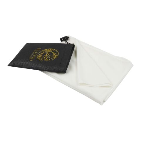 Lucas RPET sport towel 50x100 cm Standard | White | No Branding | not available | not available | not available