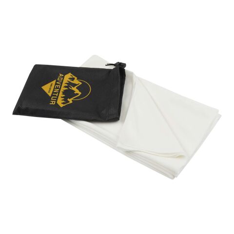 Lucas RPET sport towel 70x140 cm Standard | White | No Branding | not available | not available | not available