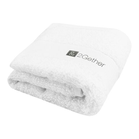Sophia 450 g/m² cotton bath towel 30x50 cm White | No Branding | not available | not available | not available