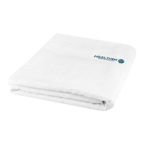 Evelyn 450 g/m² cotton bath towel 100x180 cm White | No Branding | not available | not available | not available