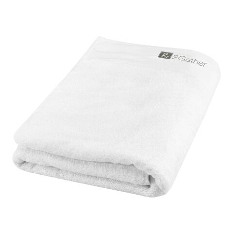 Ellie 550 g/m² cotton bath towel 70x140 cm White | No Branding | not available | not available | not available