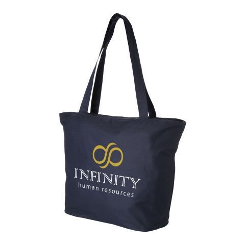 Panama zippered tote bag Standard | Navy | No Branding | not available | not available