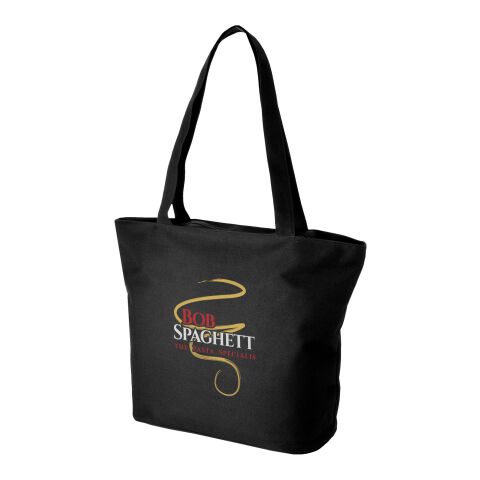 Panama zippered tote bag