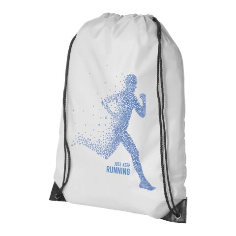Oriole 5L premium drawstring backpack Standard | White | not available | No Branding | not available | not available | not available