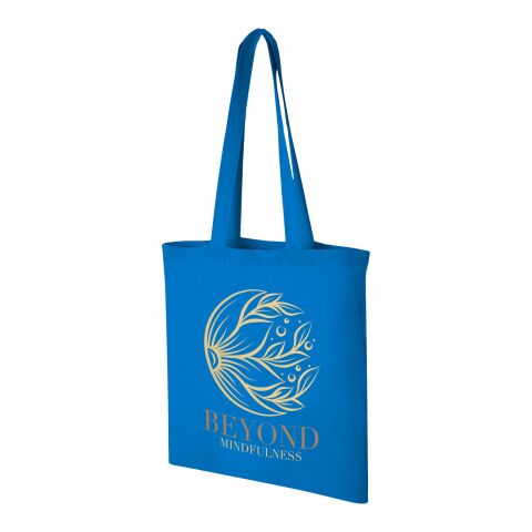 Carolina cotton tote bag 100 g/m² Process blue | No Branding | not available | not available