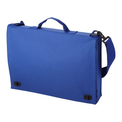 Santa Fe 2-buckle closure conference bag Standard | Royal blue | No Branding | not available | not available