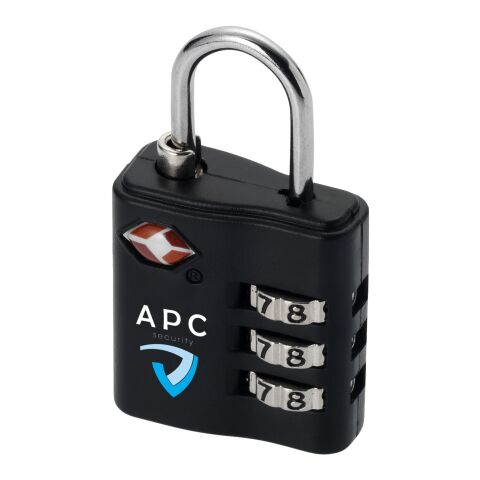 Kingsford TSA luggage lock Standard | Solid black | No Branding | not available | not available
