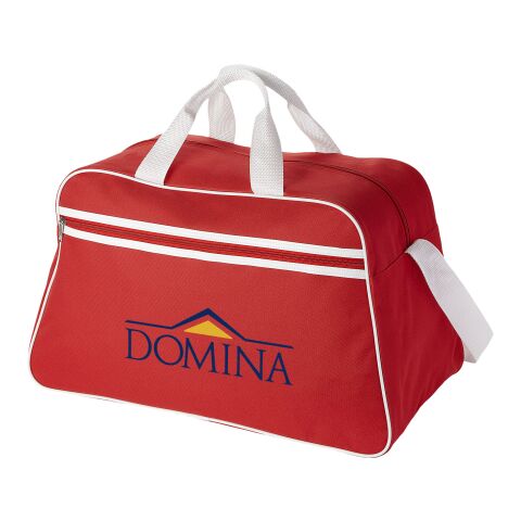 San Jose 2-stripe sports duffel bag