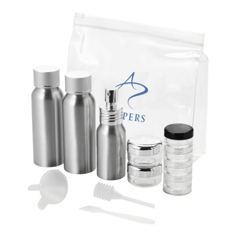 Frankfurt travel bottle set Standard | Silver | Without Branding | not available | not available
