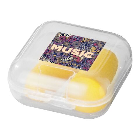 Serenity earplugs with travel case Standard | Yellow | Without Branding | not available | not available | not available