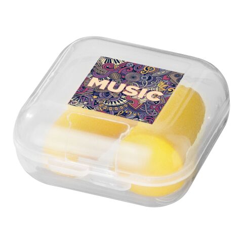 Serenity earplugs with travel case Standard | Yellow | Without Branding | not available | not available | not available